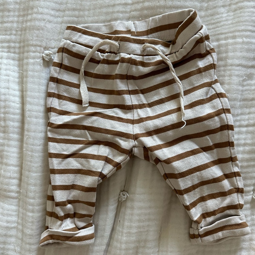 H & M striped joggers, 3 mo